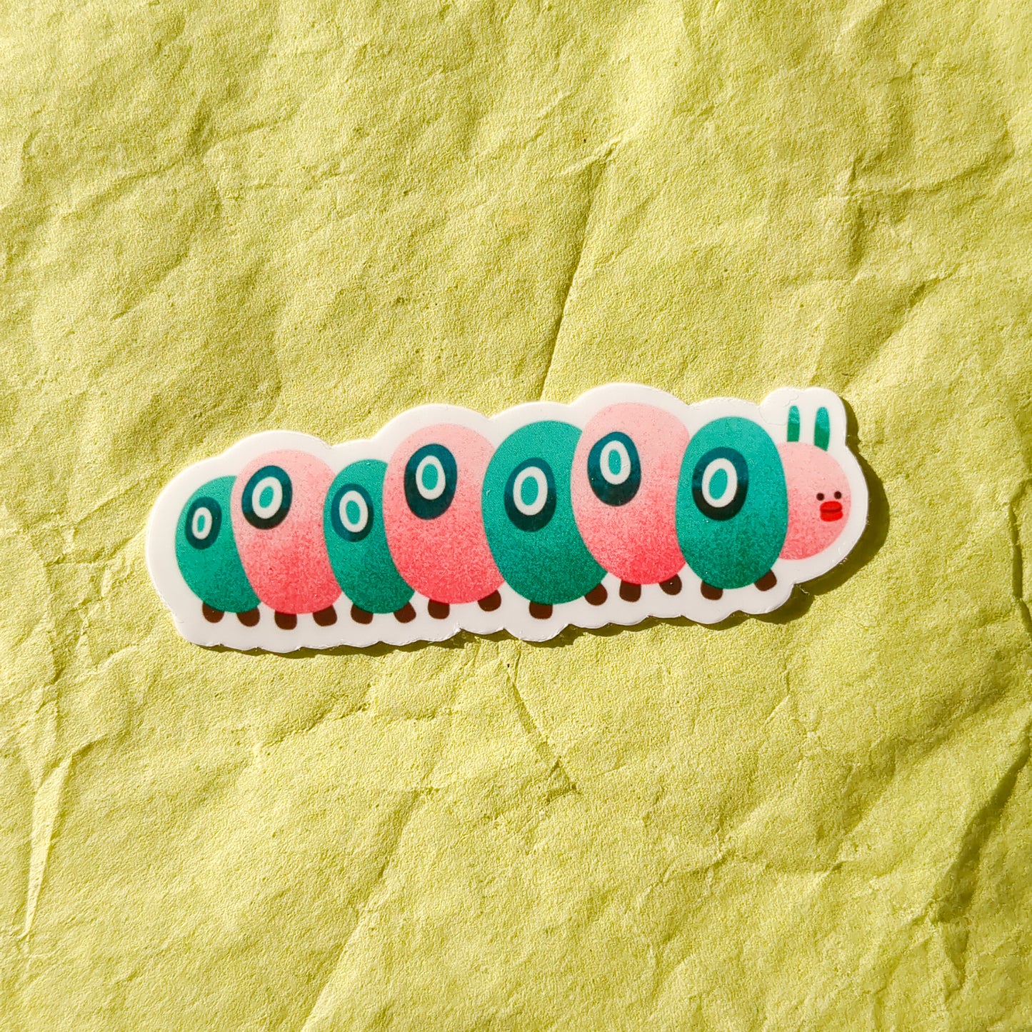 Caterpillar Vinyl Sticker