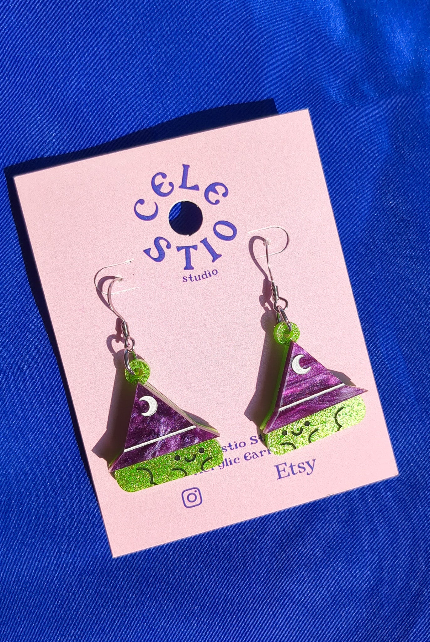 Wizard Frog Earrings