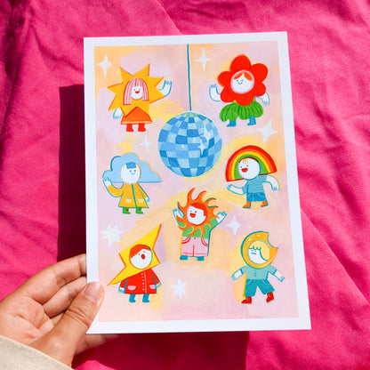 Party Time! A5 Print